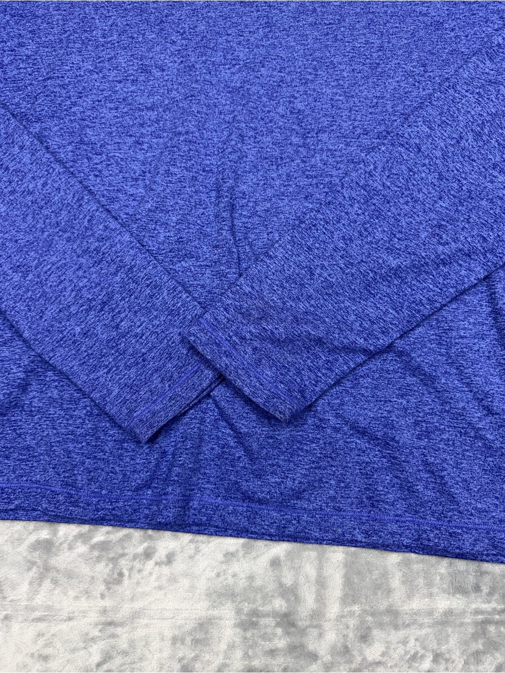 Athleta Uptempo Top Heathered Long Sleeve Crew - Picture 2 of 9